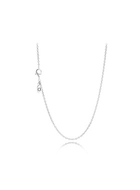 潘家S925纯银经典款普通项链细锁骨链素链精致小众项链送女友