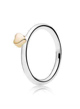 潘家S92纯银经典闪耀银王冠崇高的心戒指天使之翼你和我戒指对戒