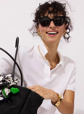 裸链 高品质出口欧美金属风外贸原单金色环环相扣单项链女锁骨链