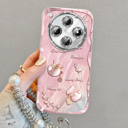 幸运福袋适用oppoFindx8手机壳x7ultra闪粉镜头findx6羽纱纹保护套findx5硅胶x3全包防摔pro女款新品超薄外壳 - 图3