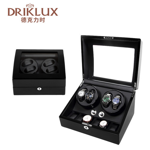 德克力时自动机械表转动放置上弦转表上链器摇表器家用收纳表盒 - 图3