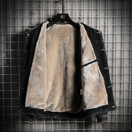 Джинсовая мужская демисезонная утепленная модная куртка для отдыха, коллекция 2023