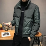 Короткий трендовый пуховик, удерживающая тепло мужская куртка, коллекция 2023, увеличенная толщина, градиент