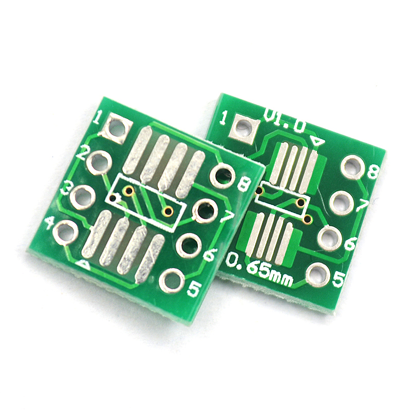 SOP8 SSOP8 TSSOP8 贴片转直插 转接板 DIP PCB 转换板 (10个) - 图0