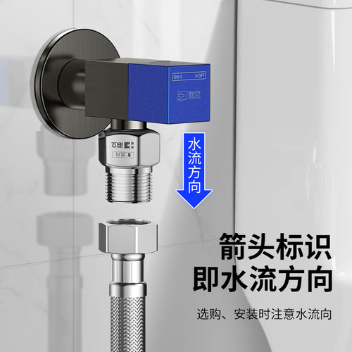 单向止回阀卫生间水管马桶防反水热水器水表回水逆止阀4分止逆阀 - 图1