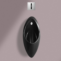 Tang Song Matt Black Home Mens Induction Wall-mounted Ceramic Adult Small Poop Engineering Toilet Hotel Infighting