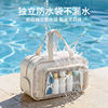 Comes with a large shoe compartment! The storage is super arrogant