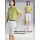 CLOUDSPACE Clear Sky T-shirt Solona Cotton Summer Basic Blue Loose Round Neck T-shirt Women's Short Sleeve