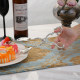 Cake clip rack zinc alloy knife and fork spoon