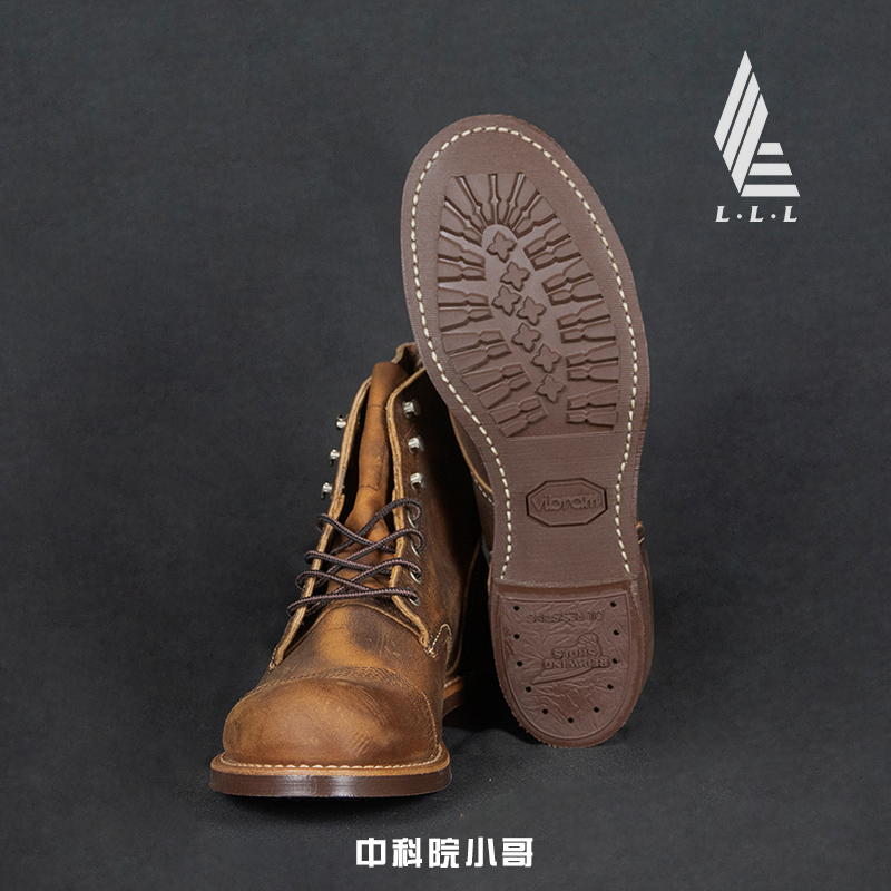 【中科院小哥】Red Wing 8085 8084/8114 红翼 手工工装靴 疯马皮 - 图1