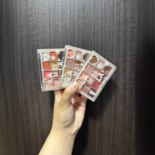 十二色珠光哑光大地色眼影盘彩妆珠光哑光大地色眼影简化版 - 图1