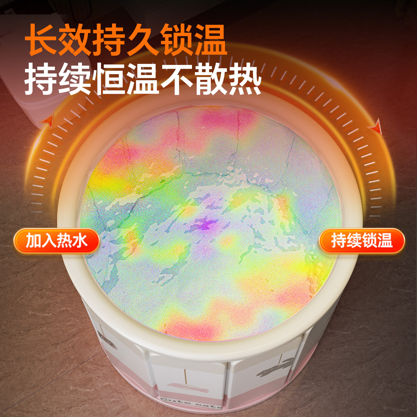 【国家补贴】折叠泡澡桶大人家用全身沐浴桶成人浴缸加厚洗澡桶,淘宝优惠券,粉丝福利购,淘宝优惠卷