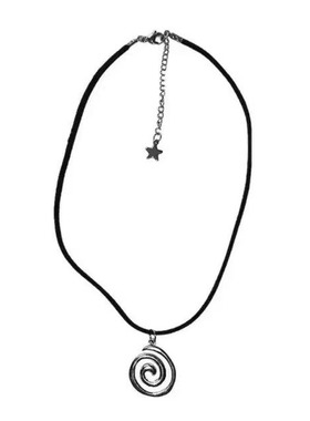 锁骨链小众太阳漩涡项链欧项链
