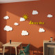 Yunduo milk tea shop baked dessert cake wall decoration