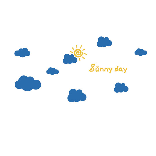 Yunduo milk tea shop baked dessert cake wall decoration