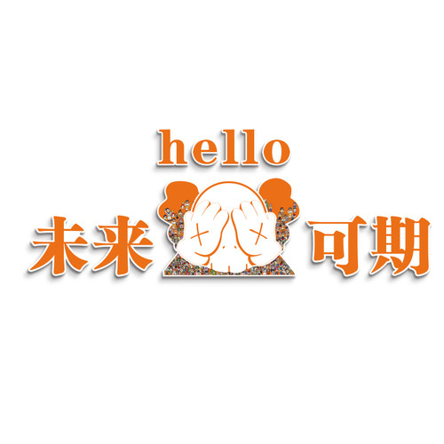 打卡公仔网红理发店墙面装饰背景海报形象廊美高级贴纸画门口吸引 - 图3