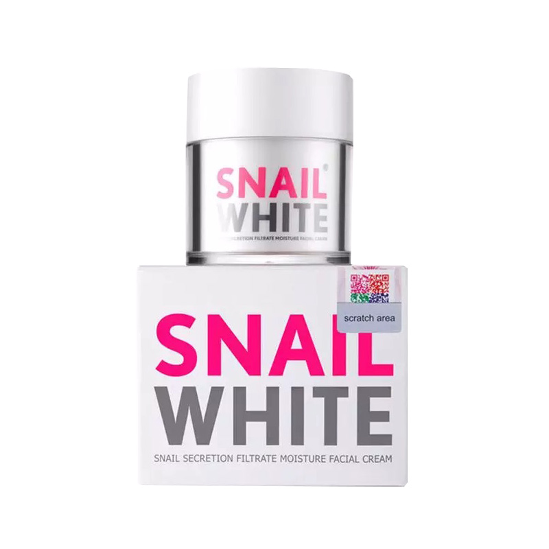 泰国SNAIL WHITE补水保湿素颜霜蜗牛霜面霜50ml