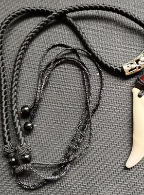 狗牙齿婴儿护身符挂件