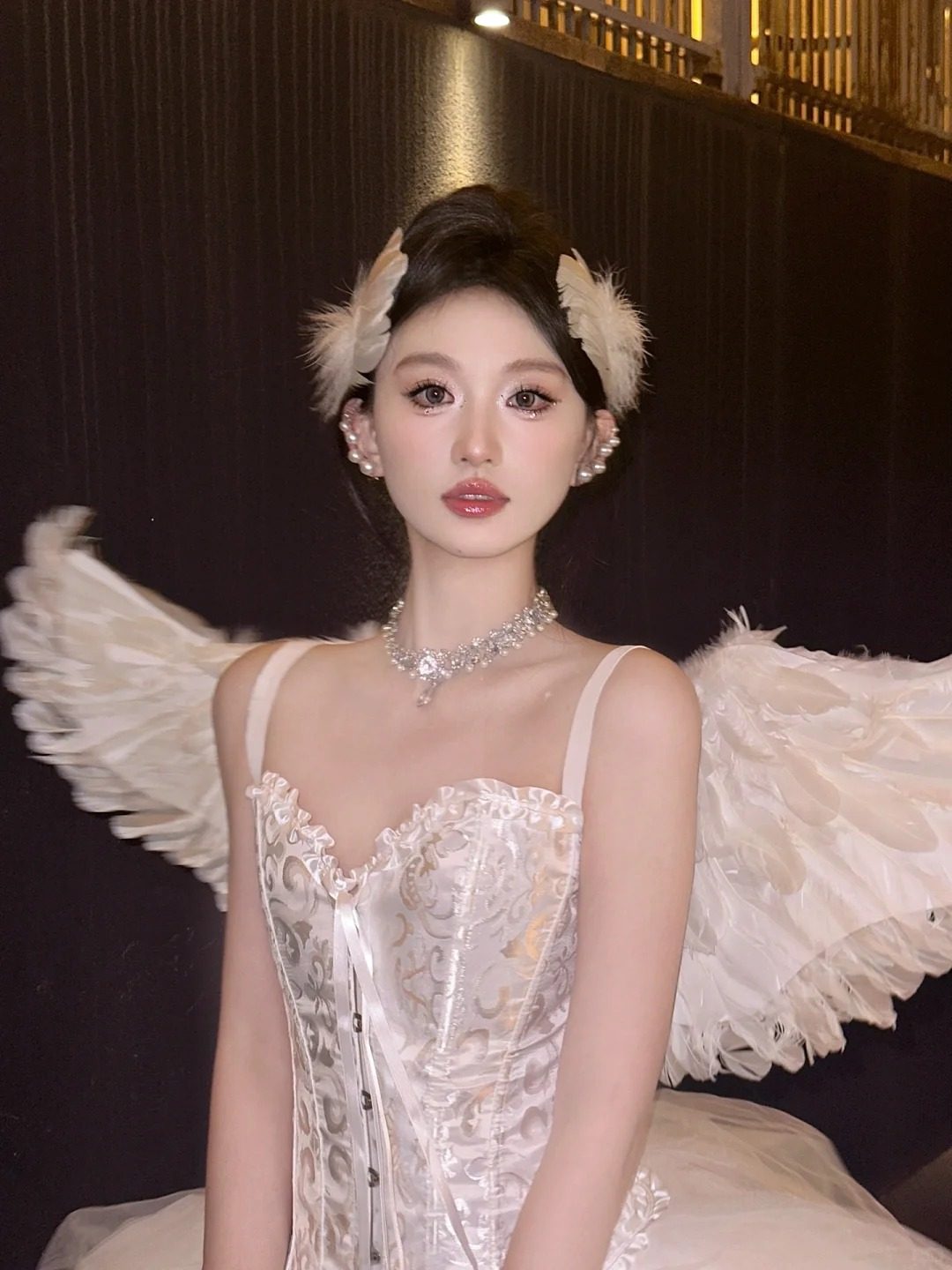 万圣节 天使服饰白天鹅cosplay派对翅膀套装蓬蓬裙成人礼服羽毛,淘宝优惠券,粉丝福利购,淘宝优惠卷