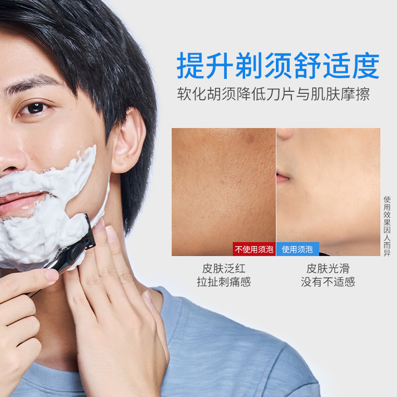 Shaver english manual shaving foam