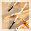 ROZO small gold diamond eyebrow pencil is water-resistant, long-lasting and not easy to fade