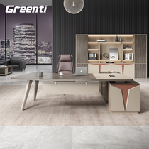 Gtay Solo Supervisor Desk Brief Modern Managers Office Computer Desk Fashion Boss Table And Chairs Combination