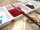 High white ceramic Chinese painting palette ink butterfly Guangzu
