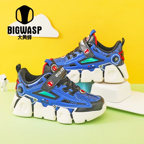 Утепленный Бамблби, удерживающая тепло спортивная обувь, водонепроницаемая повседневная обувь для мальчиков, туфли