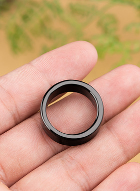 翡翠墨玉戒指男女情侣对戒