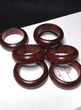 血檀散珠挂绳指环钥匙扣圆圈吊坠