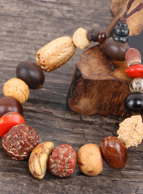 天然十八子手串佛珠珠档位珠手持