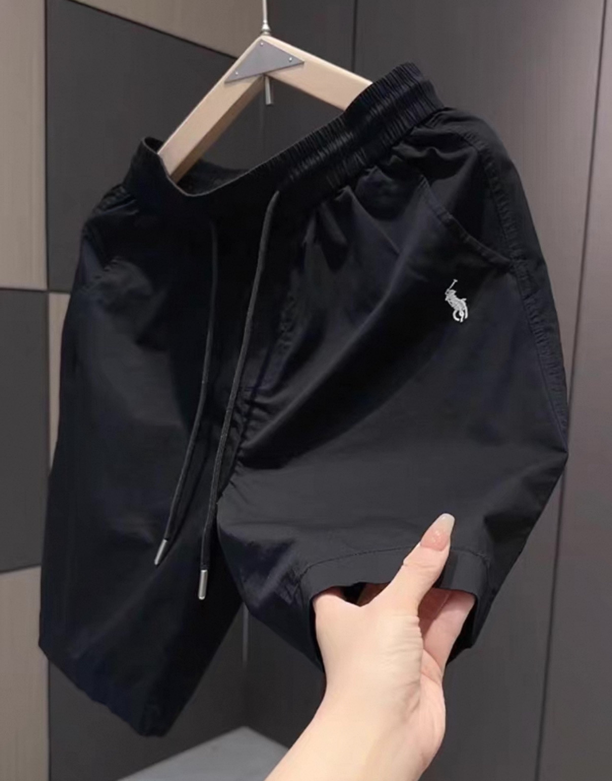 2025新款夏季短裤男爆款战马刺绣直筒五分裤子时尚百搭潮流大裤衩,淘宝优惠券,粉丝福利购,淘宝优惠卷