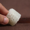 Hotan white jade auspicious clouds and blessings are in front of your eyes