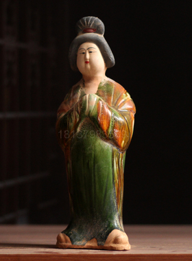 陶瓷装饰艺术品复古博古架纯手工