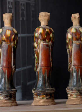 洛阳十二生肖摆件古玩陶瓷