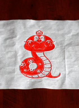 蛇年新款学生研学拓片拓版套装