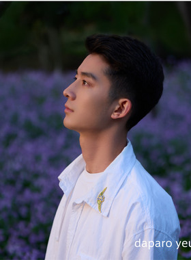 daparo普罗鸢尾花设计师春季胸针