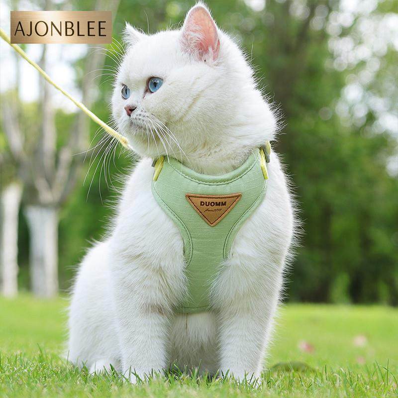 猫咪背心式牵引遛猫绳德文猫布偶猫专用外出防挣脱胸背带宠物用品,淘宝优惠券,粉丝福利购,淘宝优惠卷
