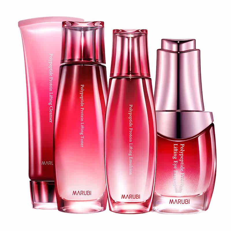 丸美多肽提拉紧致护肤品套装正品 丸美尚时美面部护理套装