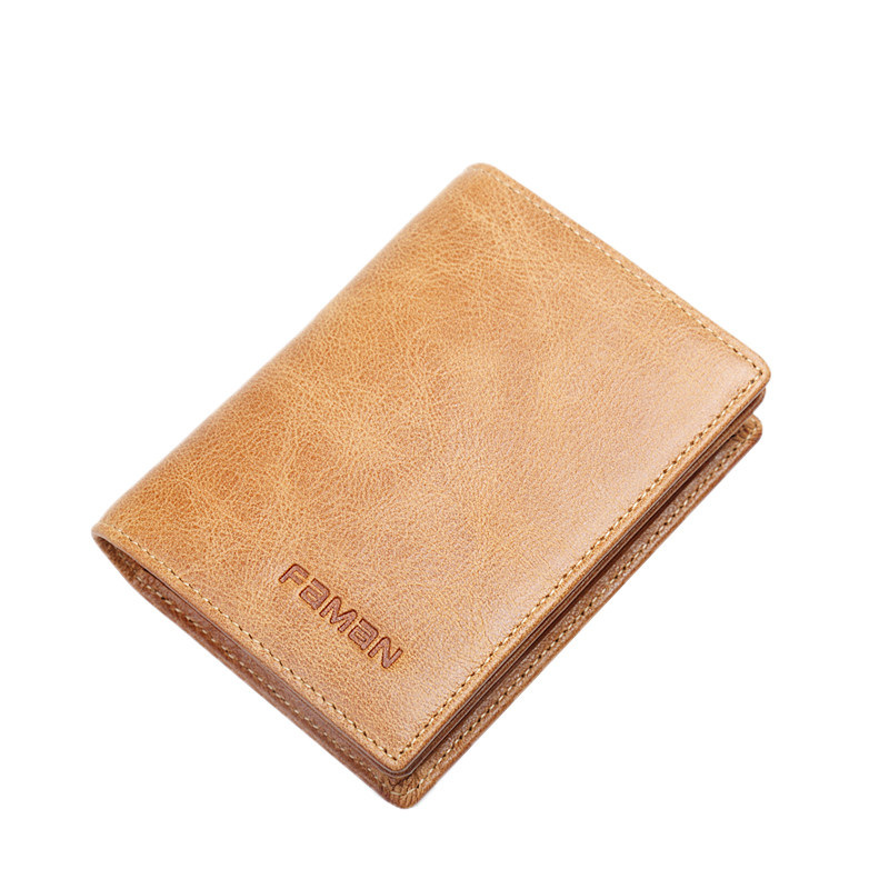 faman男士真皮女式多卡位名片包 faman卡包