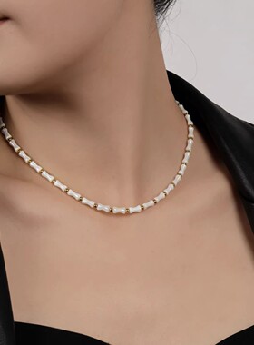 新中式国风串珠项链女2026新款高级感轻奢小众锁骨链吊坠脖子配饰