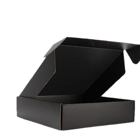 黑色飞机盒外贸打包快递瓦楞盒长方形特硬双面黑色包装盒,淘宝优惠券,粉丝福利购,淘宝优惠卷