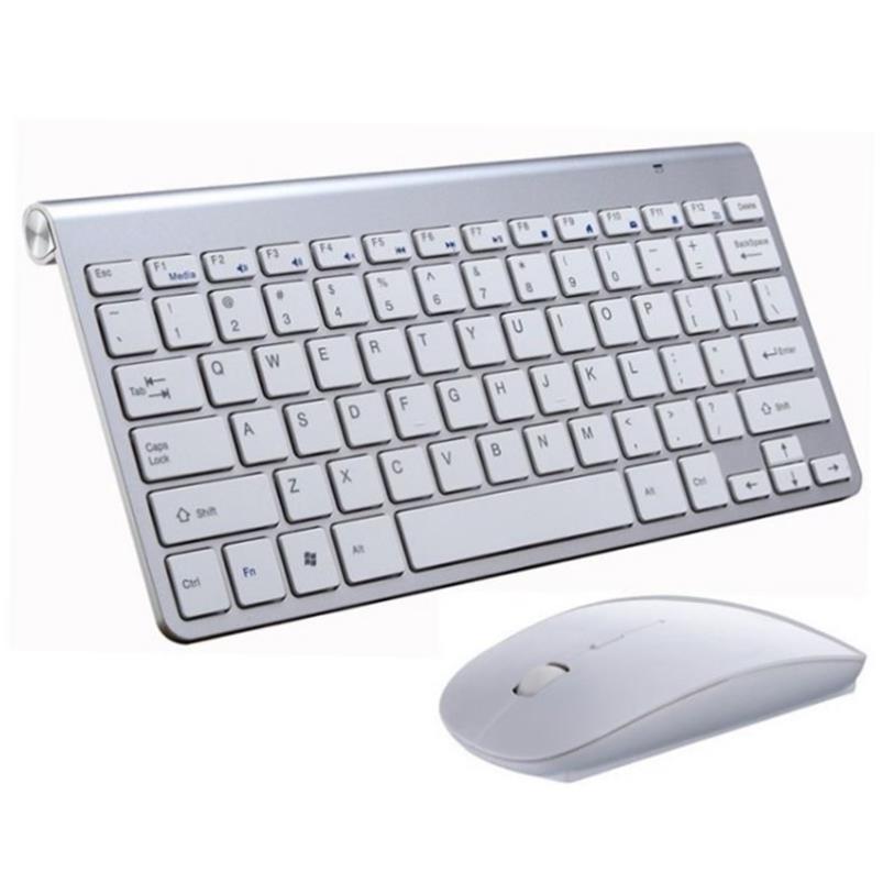 Protable Mini 2.4G Wireless Keyboard and Mouse Combo Set PC - 图0