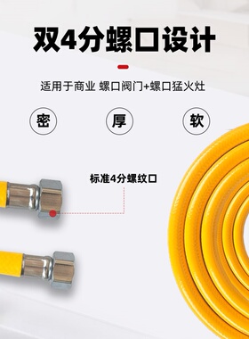 4分螺口大流量阀燃气管防爆阻燃