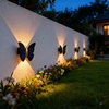 Solar wall light outdoor waterproof courtyard light up and down