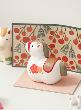 新年礼物2026马年摆件手作和纸