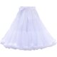 40厘米lolita洛丽塔白色纱裙超蓬暴力软纱无骨衬裙半身棉花云朵撑