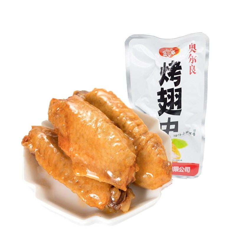 无锡金宝斋奥尔良烤鸡翅中卤味熟食美食小吃零食休闲食品鸡肉即食,淘宝优惠券,粉丝福利购,淘宝优惠卷