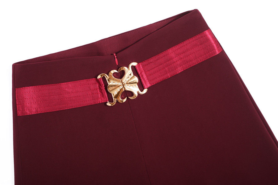 春夏秋高腰裙裤中年宽松垂感跳舞裤 众爱之美服饰休闲裤