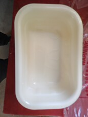 Пластиковые горшки 护理台小水盆专用配件长方形椭圆形婴幼儿宝宝洗屁股pp塑料脸盆